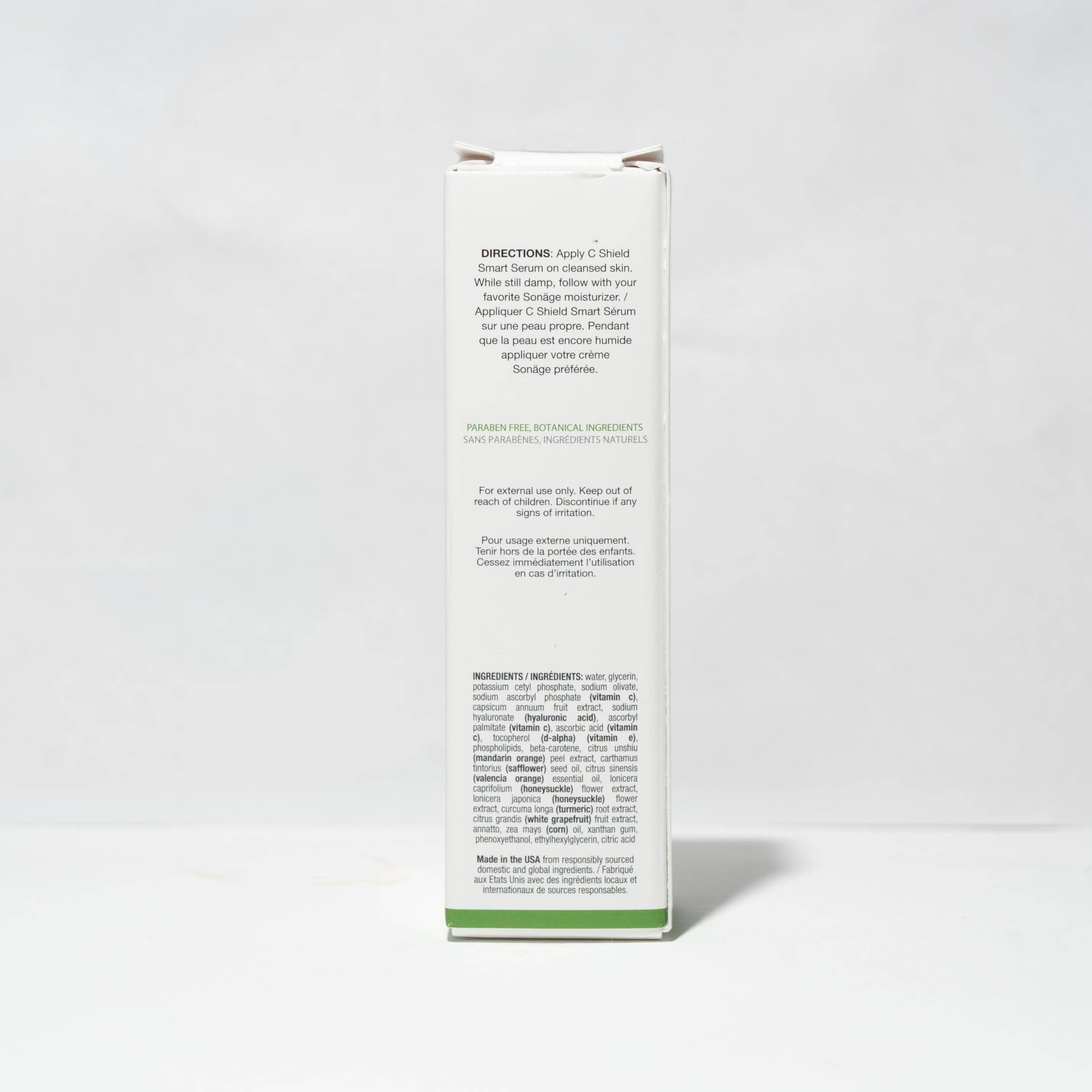 SONAGE C Shield Smart Serum: Hyaluronic Acid & Vitamin C | Brightens, Blue Light Shield, Fades Dark Spots (15 ml)