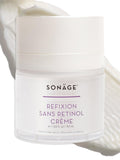 SONAGE Refixion Sans Retinol Cream | Bakuchiol Anti-Aging Moisturizer | Natural Retinol Alternative