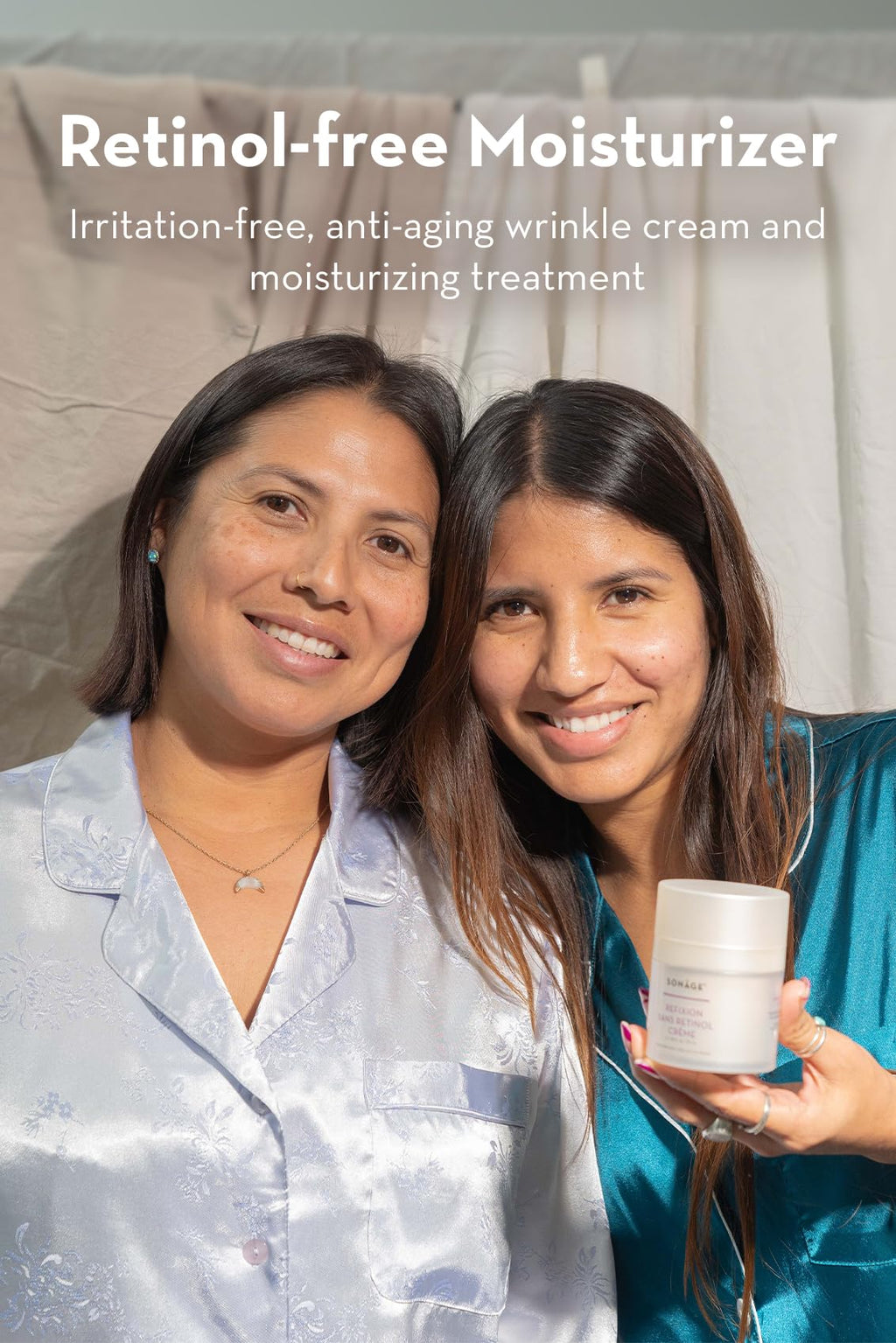 SONAGE Refixion Sans Retinol Cream | Bakuchiol Anti-Aging Moisturizer | Natural Retinol Alternative