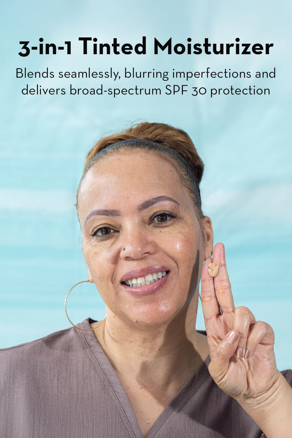 Sonage Roux Tinted Moisturizer SPF 30 – Mineral Sunscreen, Lightweight Sheer Coverage