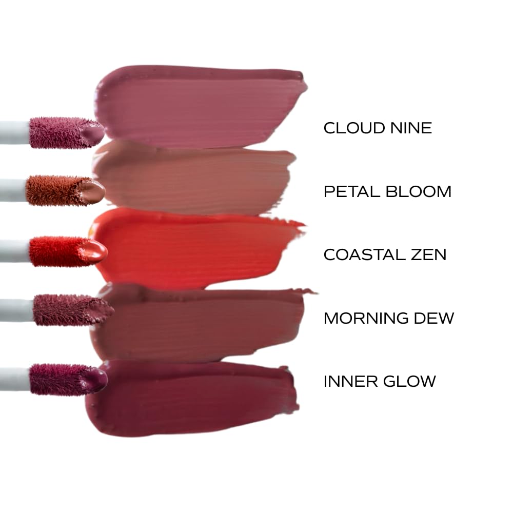 SONELA Blissful Moment Dewy Liquid Blush (Petal Bloom) – Hydrating Color with Hyaluronic Acid