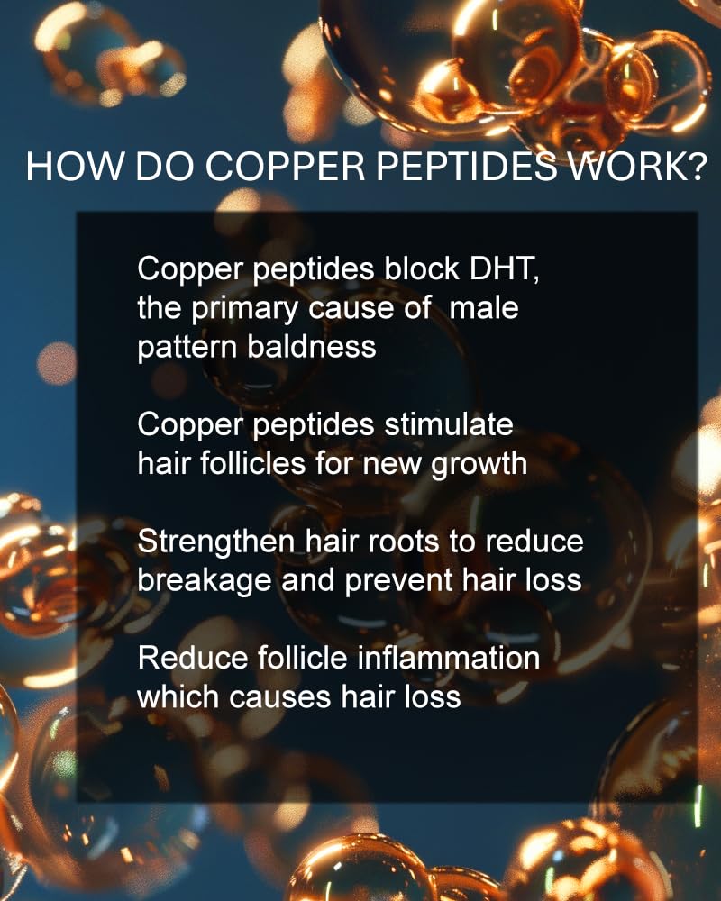 Sonora Supply Co. Copper Peptides for Hair Growth – Ultrastrong 10% Liposomal Serum (Made in USA)