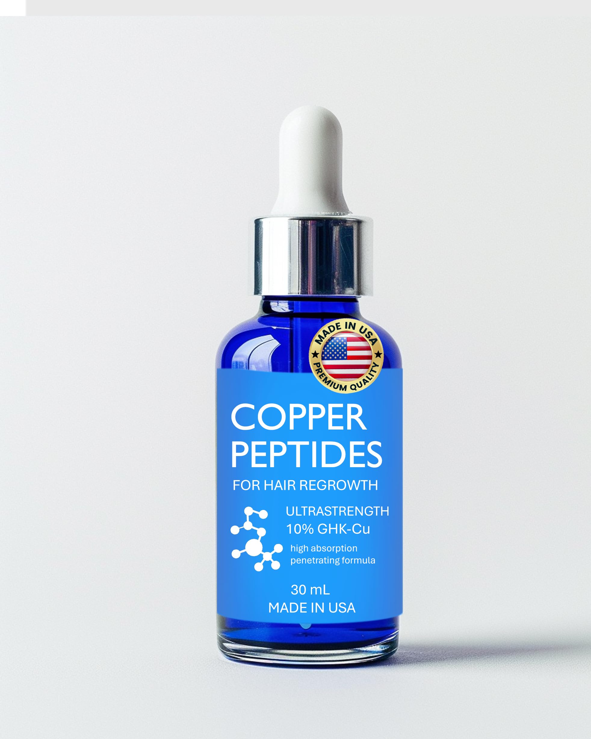 Sonora Supply Co. Copper Peptides for Hair Growth – Ultrastrong 10% Liposomal Serum (Made in USA)