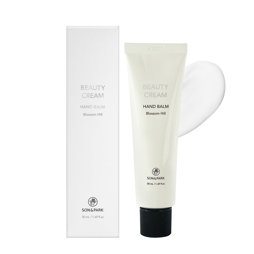 SON&PARK Beauty Water Vegan Hand Balm Cream – Instant Relief Moisturizing Hand Lotion (50 mL) | On-the-Go Hydration