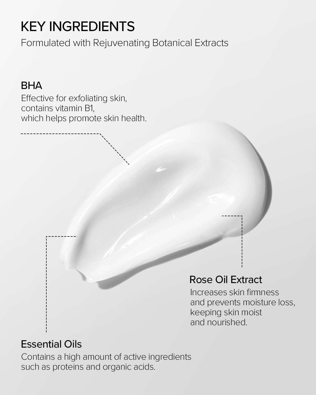 SON&PARK Overnight Sleeping Cream Mask | Hydration Balm with Rose Water, Lavender & BHA Complex