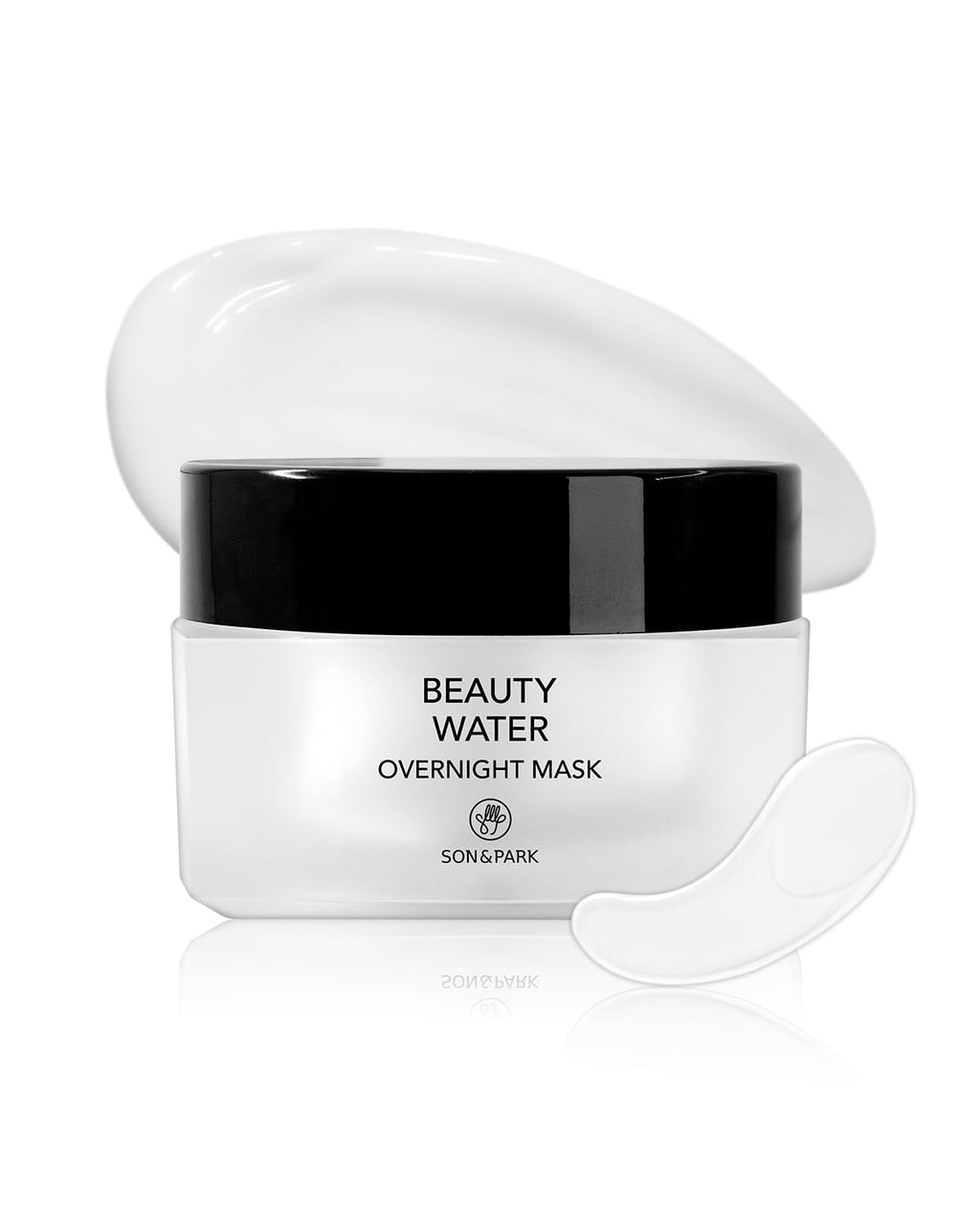 SON&PARK Overnight Sleeping Cream Mask | Hydration Balm with Rose Water, Lavender & BHA Complex