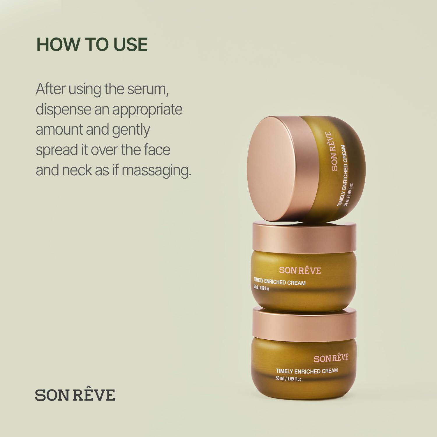 SONREVE Timely Enriched Cream – Ceramide Moisturizer for Dry, Sensitive Skin