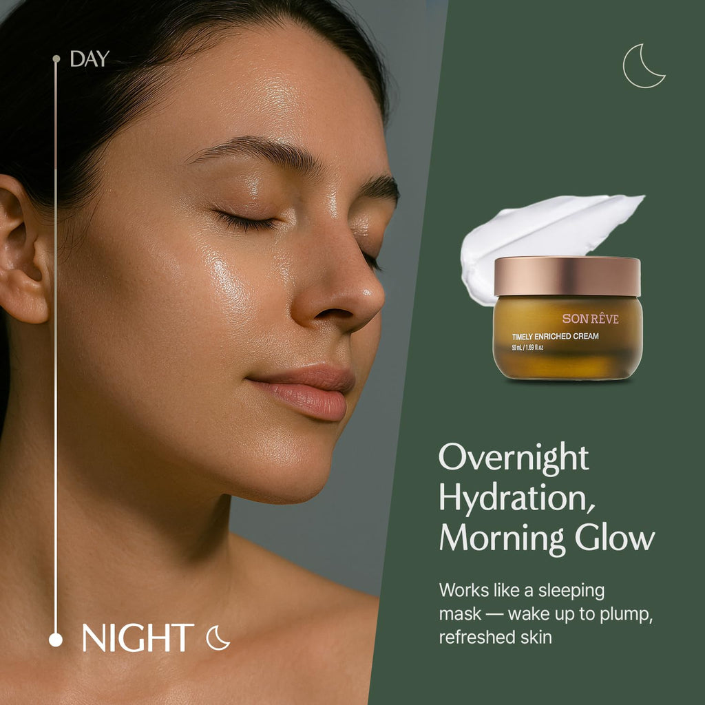 SONREVE Timely Enriched Cream – Ceramide Moisturizer for Dry, Sensitive Skin