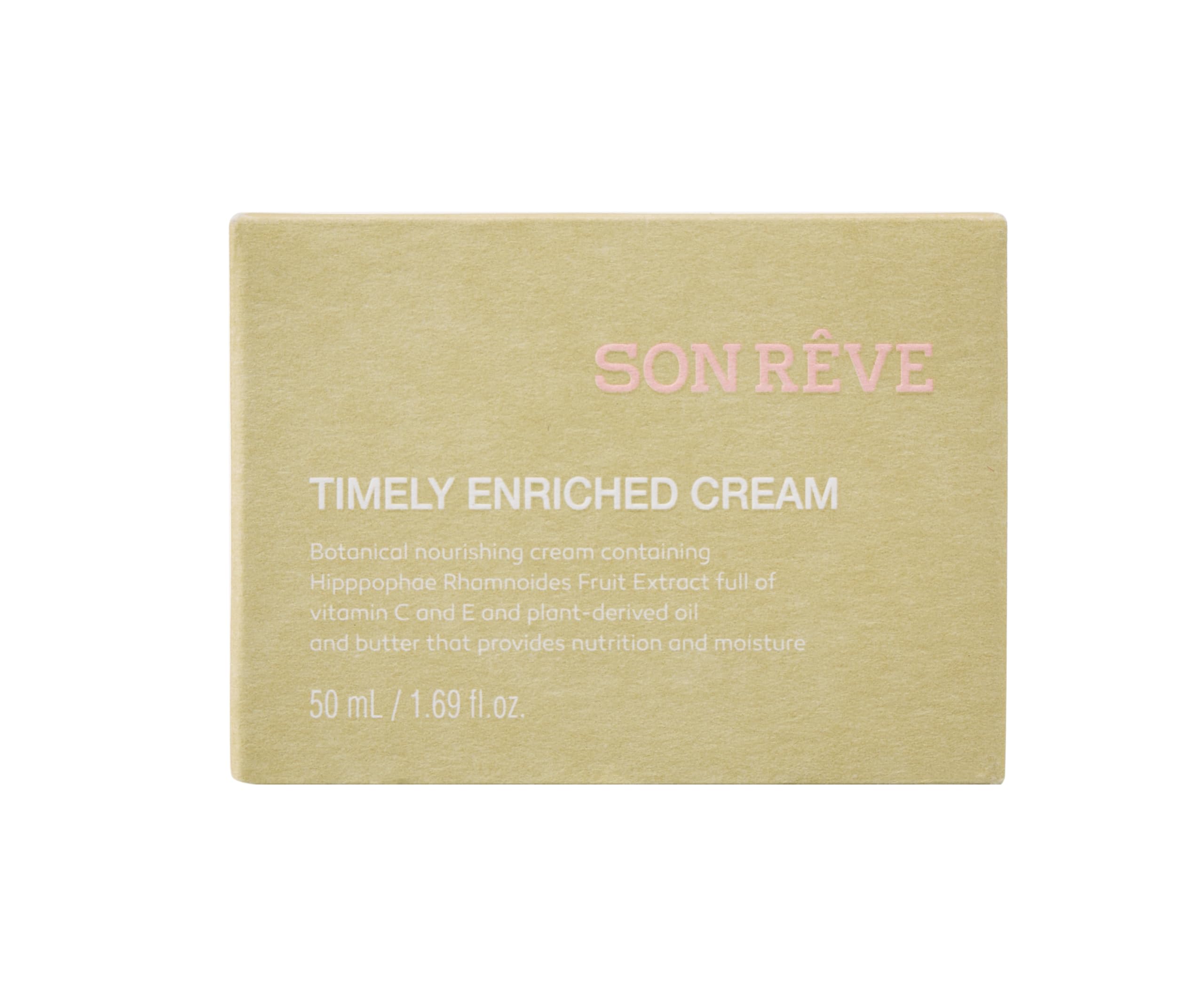 SONREVE Timely Enriched Cream – Ceramide Moisturizer for Dry, Sensitive Skin