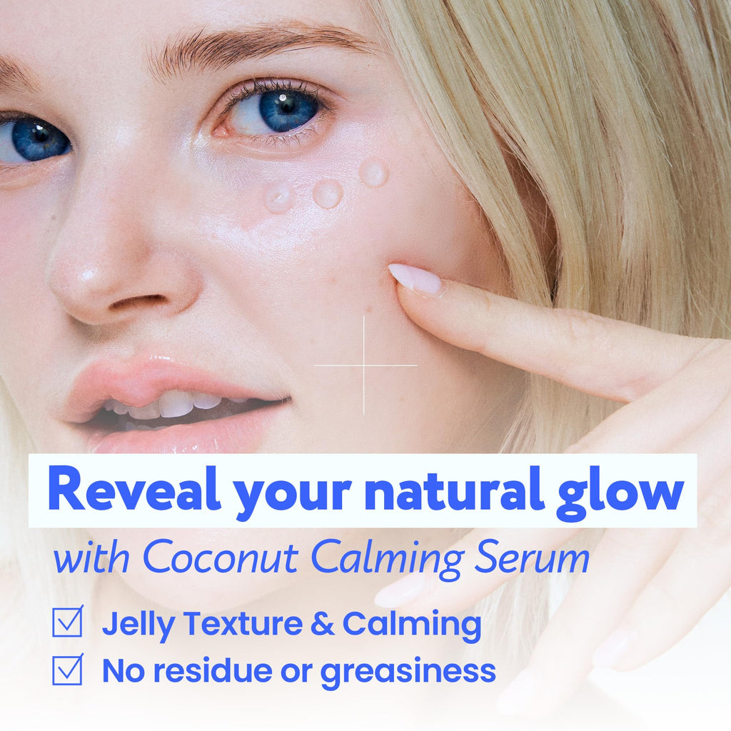 SOONDING Coconut Water Glow Calming Serum | Hydrating, Soothing Korean Skincare for Sensitive Skin