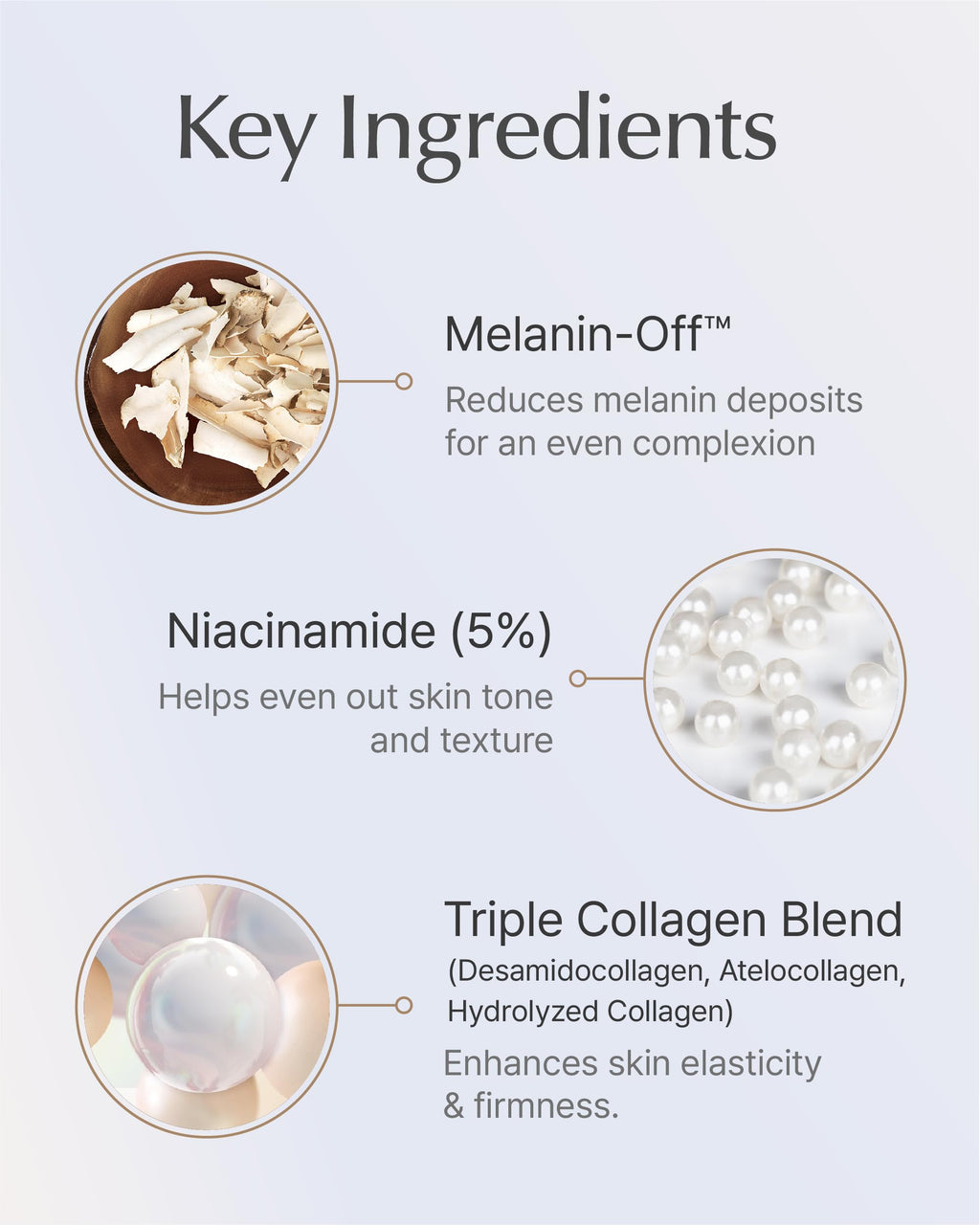 SOORYEHAN Lifting Ampoule Serum – 2.02 fl oz | 5% Niacinamide + Triple Collagen