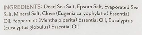 Soothing Touch Tension Relief Bath Salts – Eucalyptus, Clove & Peppermint, 32 oz
