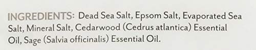 Soothing Touch Cedar Sage Restoring Bath Salts Pouch – 32 Oz