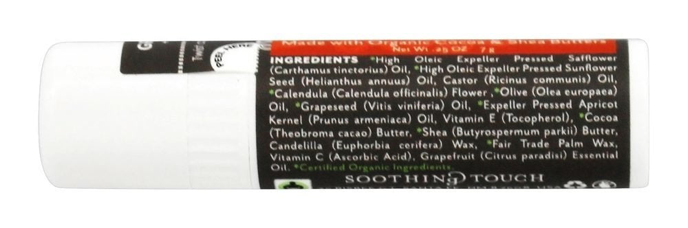 Soothing Touch Grapefruit Lip Balm 0.25 oz | 12 per Case