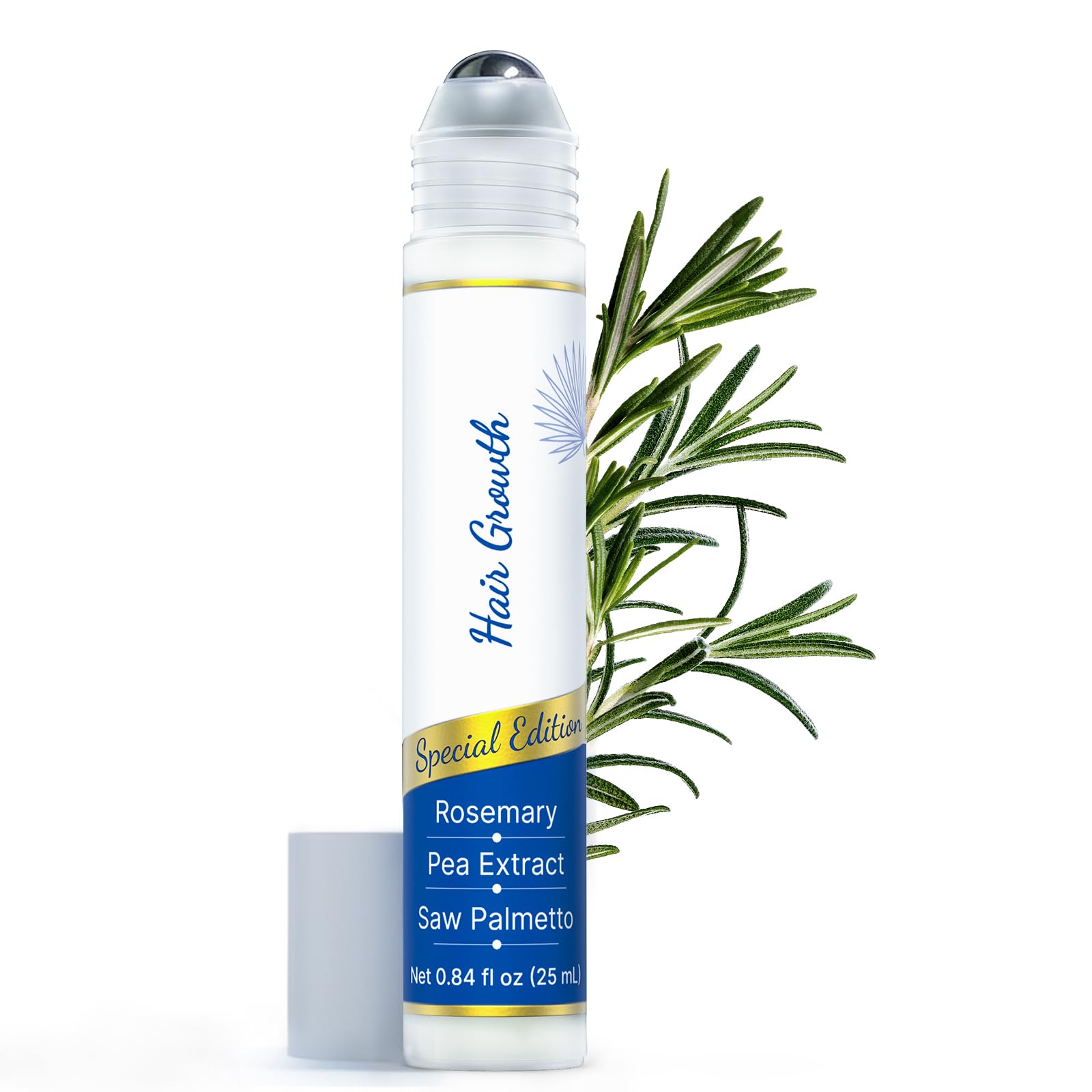 SORNBEO Hair Growth Serum Roll-On – Rosemary & Saw Palmetto, Non-Greasy Scalp Serum, 0.84 fl oz