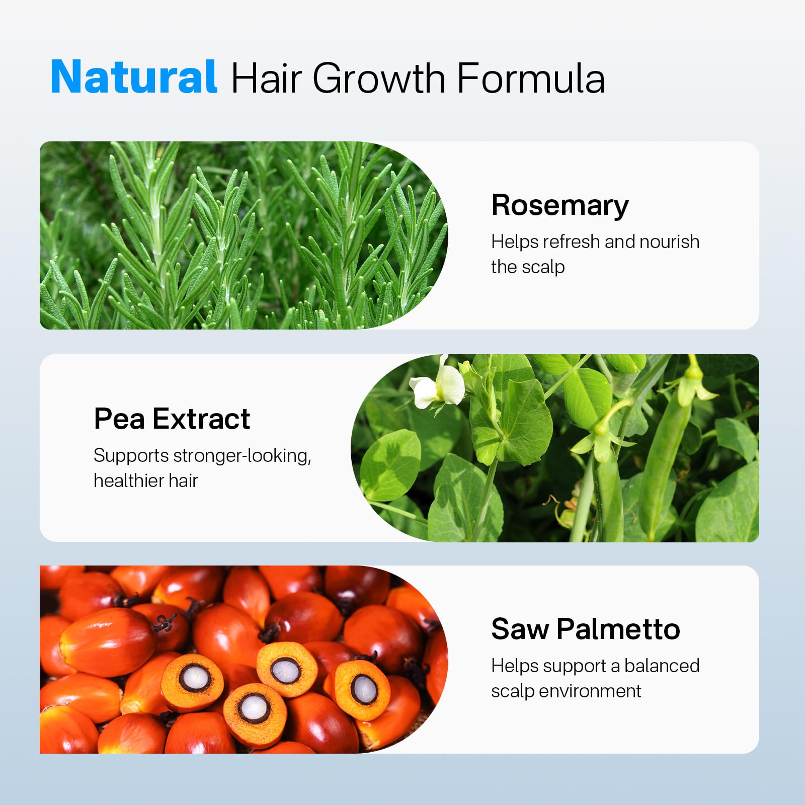 SORNBEO Hair Growth Serum Roll-On – Rosemary & Saw Palmetto, Non-Greasy Scalp Serum, 0.84 fl oz