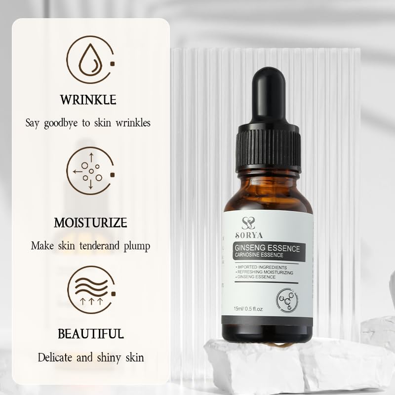 SORYA Korean Red Ginseng Skin Care Set (8-Piece) – Complete Daily Routine