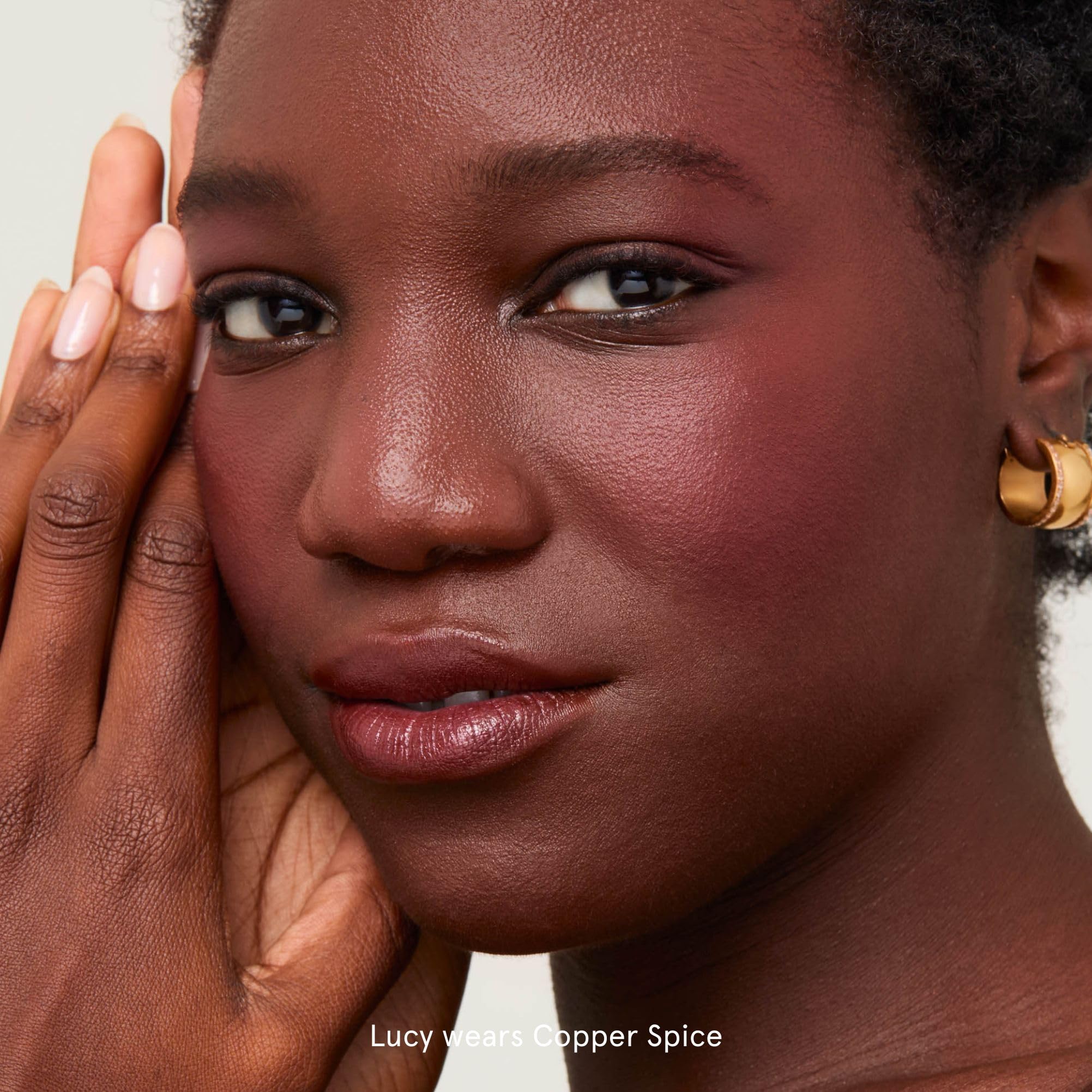 SOSHE Beauty Blurring Pillow Blush Refill – Copper Spice | Featherlight Cream-to-Powder Finish