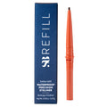 SOSHE Beauty Waterproof 1.5mm Gel Eyeliner Refill – Lovesick Burgundy Brown, Smudge-Proof, Cruelty-Free, Plastic Negative