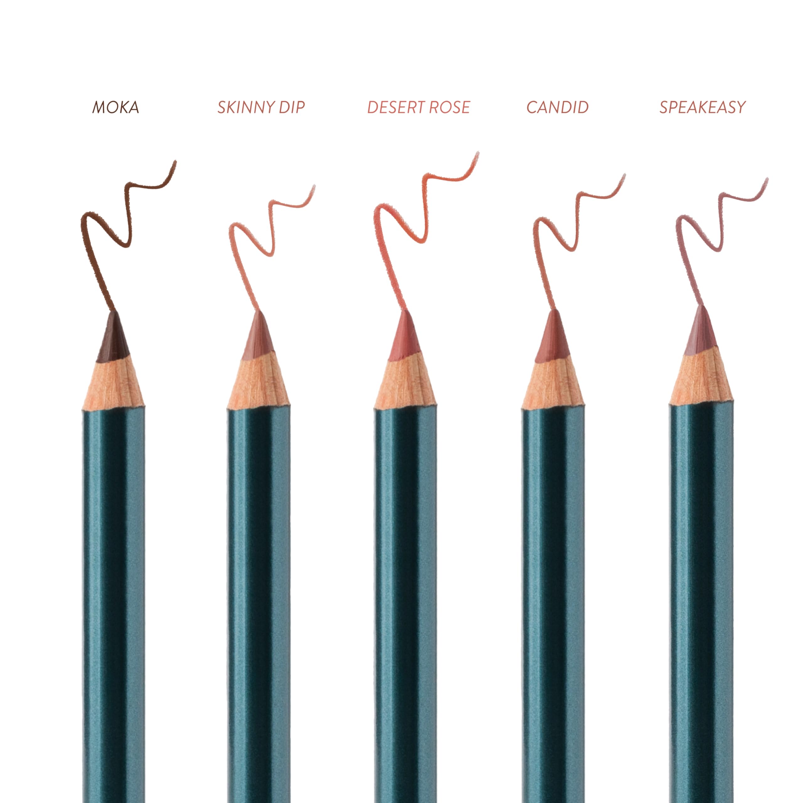 SOSHE Beauty Soft Glide Lip Liner – Speakeasy Dusty Mauve | Hydrating, Smooth, Cruelty-Free
