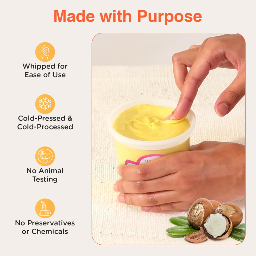SoShea Whipped Shea Butter Baby Powder – Nourishes, Hydrates & Renewed Skin | 11.5oz