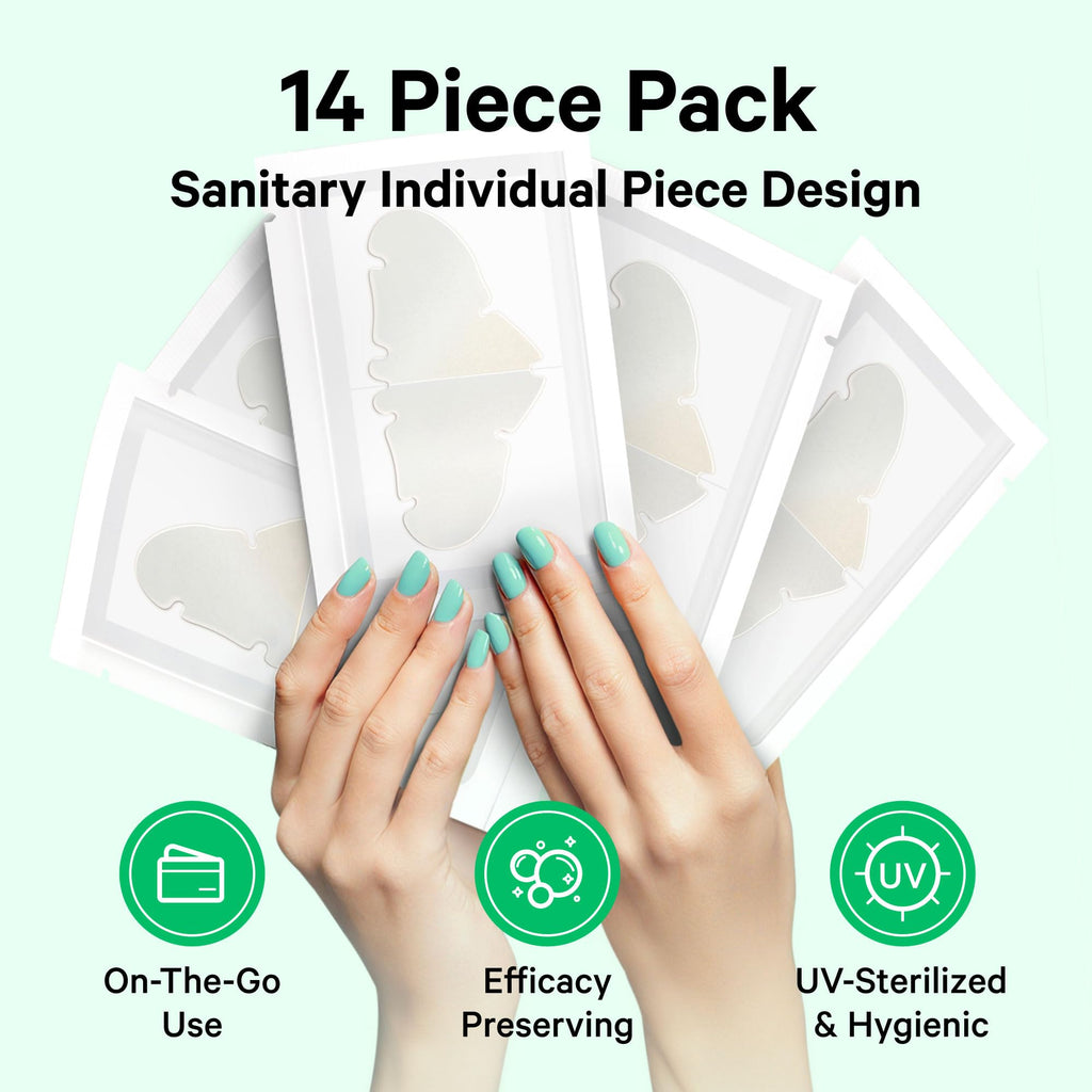 Sosky Nose Patches | Hydrocolloid Pore Strips for Clearer Skin, 14 Count | FSA Eligible Acne Patches