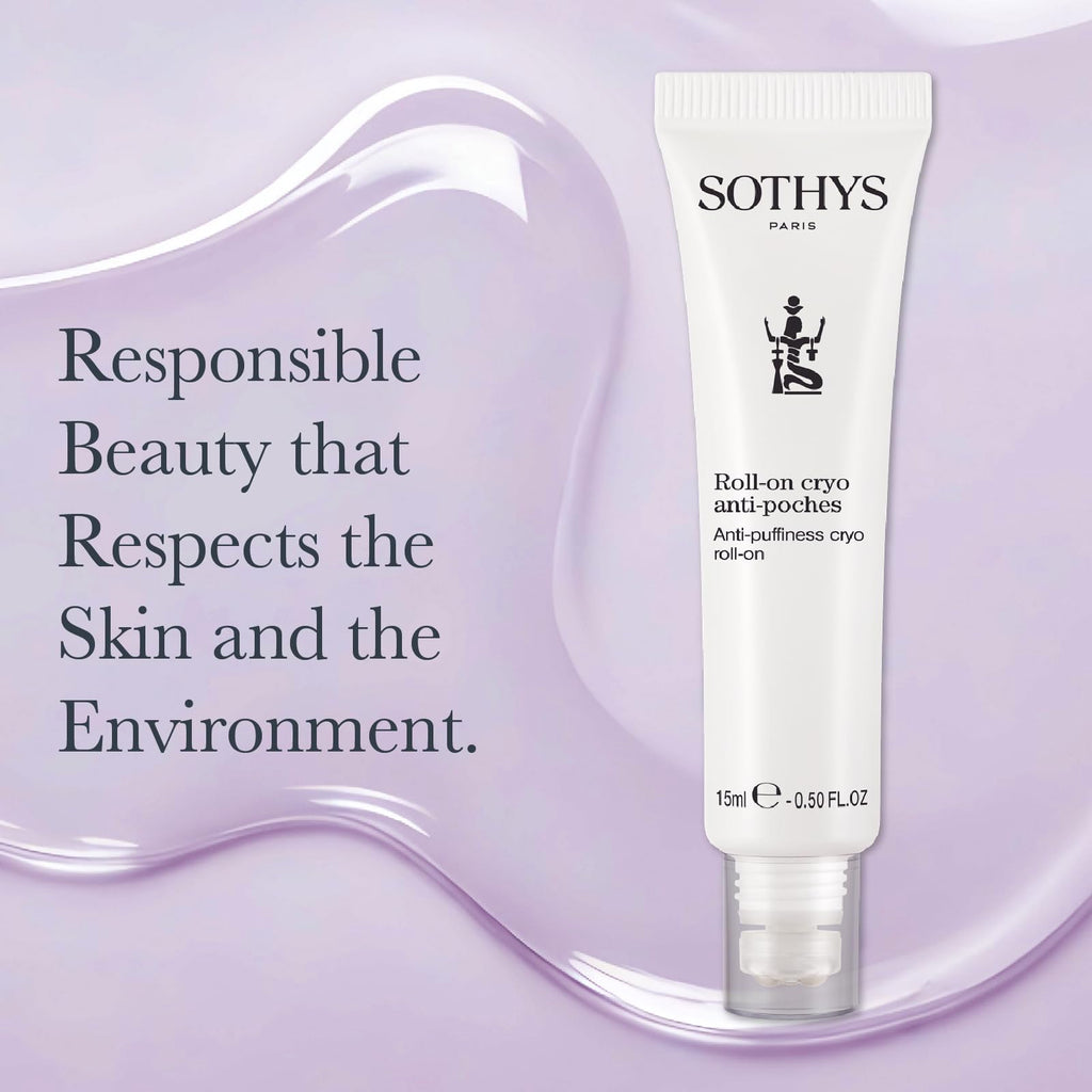 SOTHYS Anti-Puffiness Cryo Roll-On | Eye Roller for Dark Circles