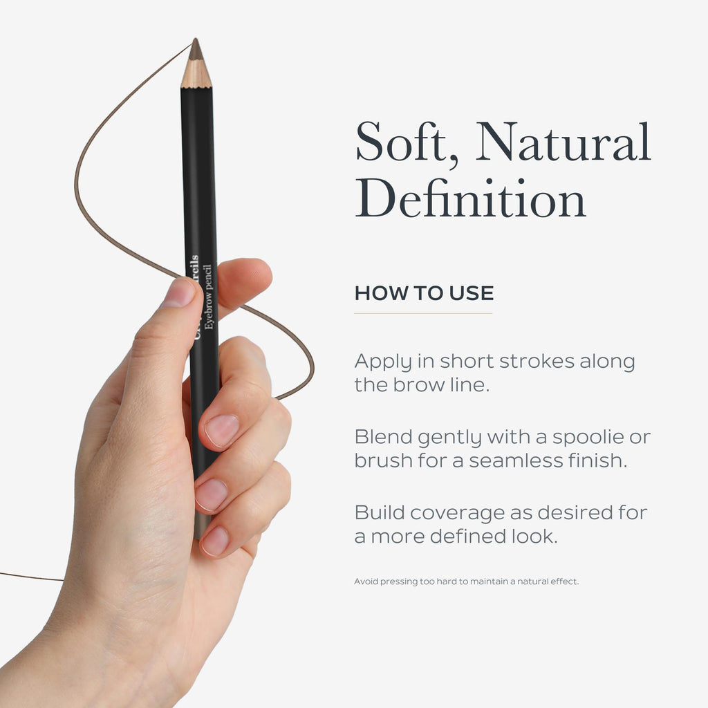 Sothys Eyebrow Pencil 20 Brun | Waterproof Brow Shaper & Filler – Natural Powdery Finish