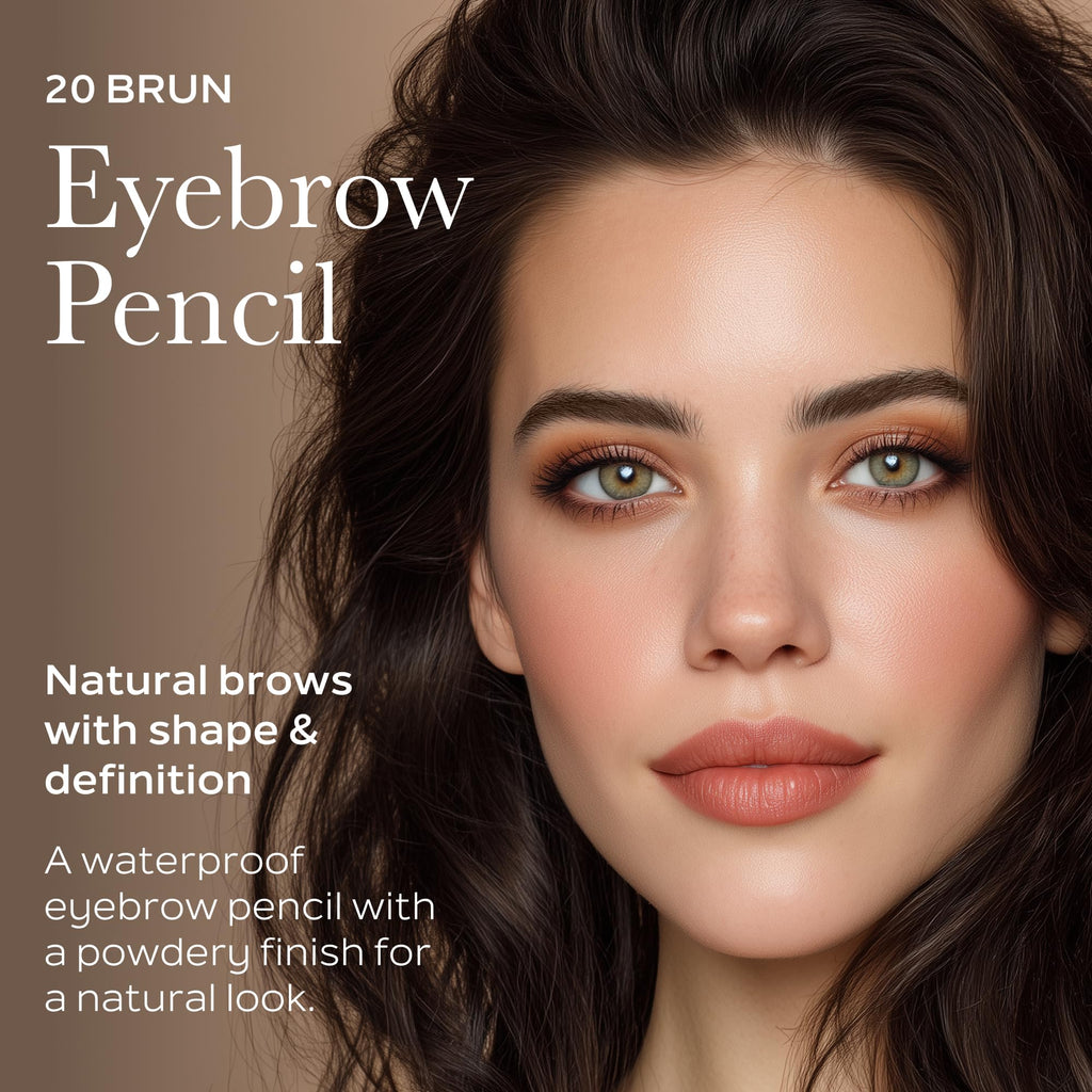 Sothys Eyebrow Pencil 20 Brun | Waterproof Brow Shaper & Filler – Natural Powdery Finish