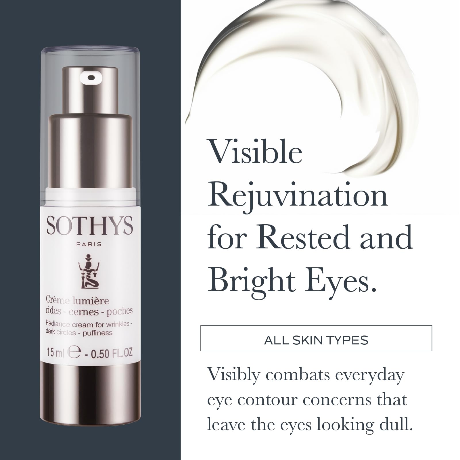 SOTHYS Radiance Cream — Eye Treatment for Wrinkles, Dark Circles & Puffiness