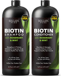 SOULSPA PURE Biotin Shampoo & Conditioner Set – 16 oz Each | Rosemary & Mint