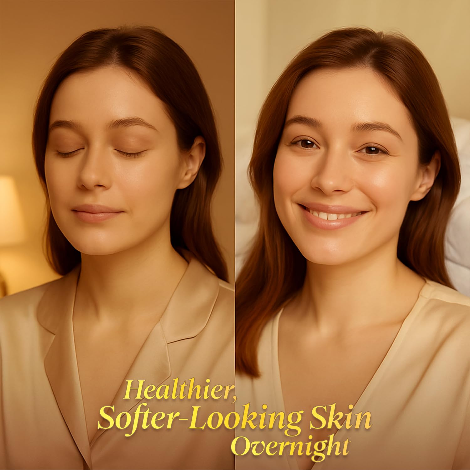 SOULSPA PURE Hydrating Face Mask – Overnight Mask with Hyaluronic Acid, Vitamin C, Squalane & Prickly Pear