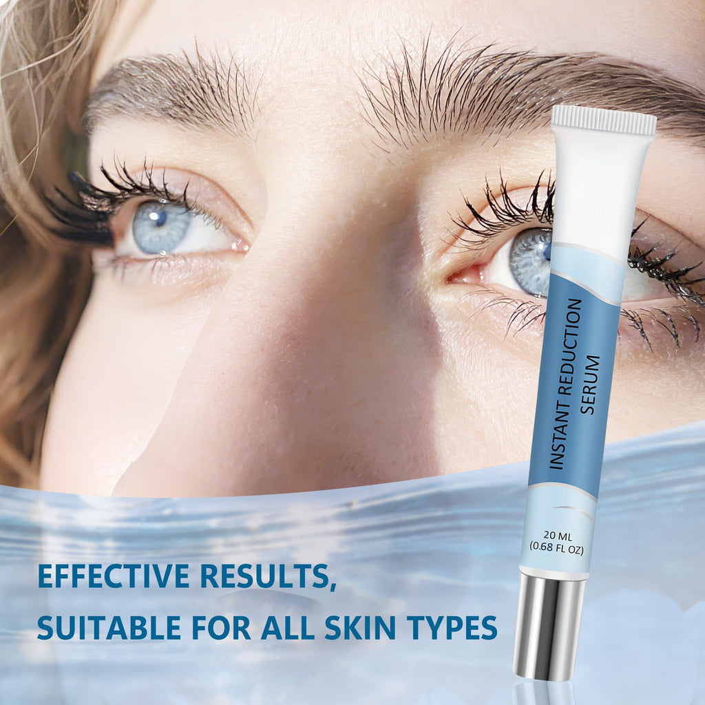 Sounece Instant Eye Lift Serum – 20ML | Visibly Reduces Under-Eye Bags, Dark Circles & Puffiness