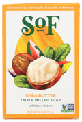 South Of France Shea Butter Bar Soap, Gluten Free, Cruelty Free, 6 Ounce (Pack of 3)