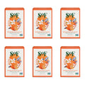 South Of France SoF Triple Milled Bar Soap – Orange Blossom & Honey, 6 Bars (6 oz each)