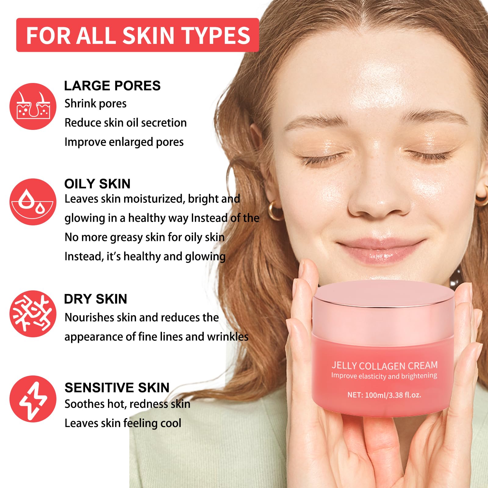 SOYUB Collagen Jelly Cream – Niacinamide, Hydration & Elasticity for All Skin Types