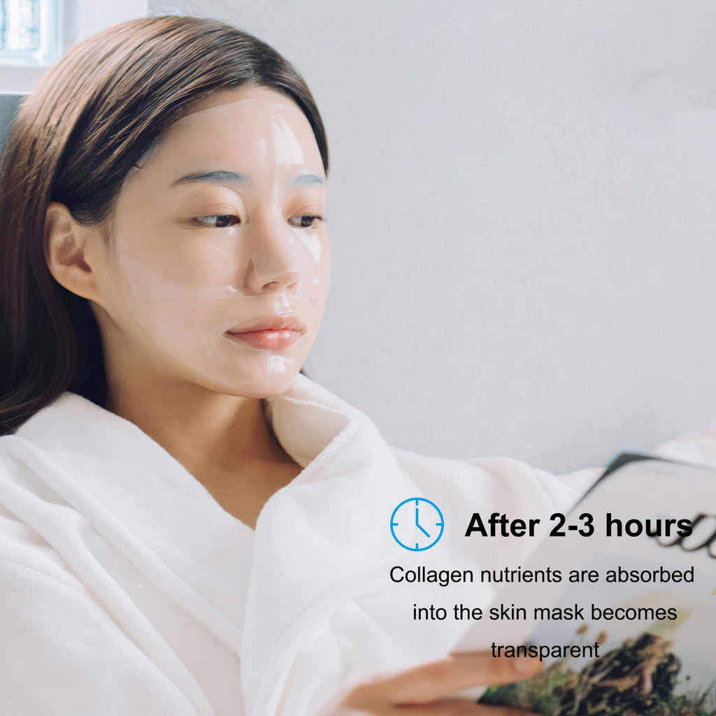 SOYUB Collagen Face Mask – Hydrating Overnight Mask for Elasticity, Firmness & Moisture (4 pcs)