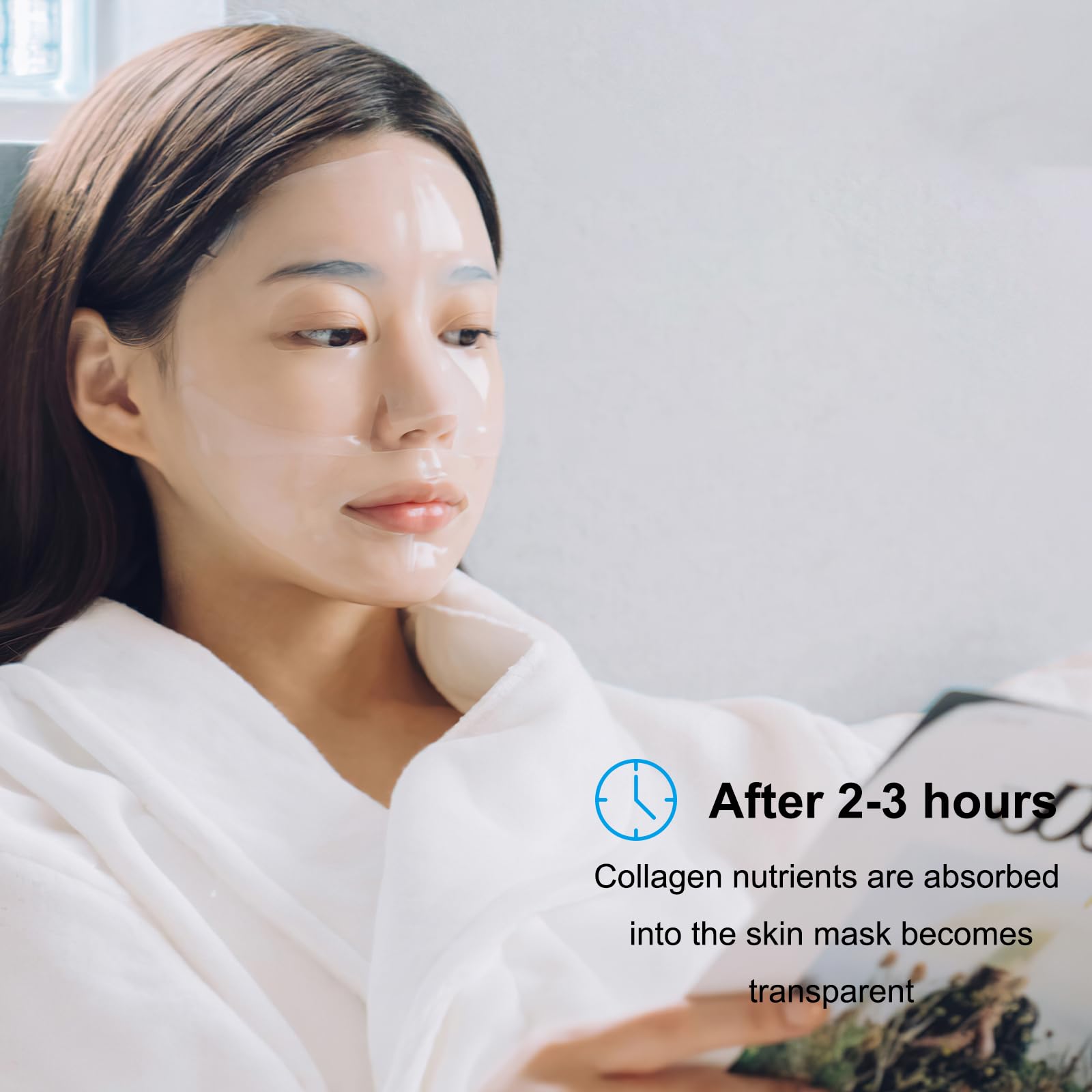 SOYUB Collagen Face Mask – Hydrating Overnight Mask for Elasticity, Firmness & Moisture (4 pcs)