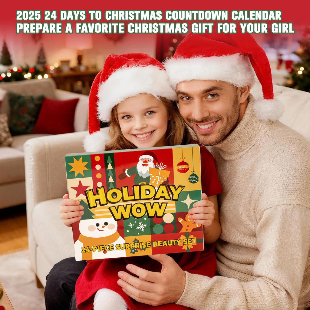 SOYUB Makeup Advent Calendar 2025 – 24 Day Teen Beauty Gift Set | Christmas Advent Calendar for Teen Girls
