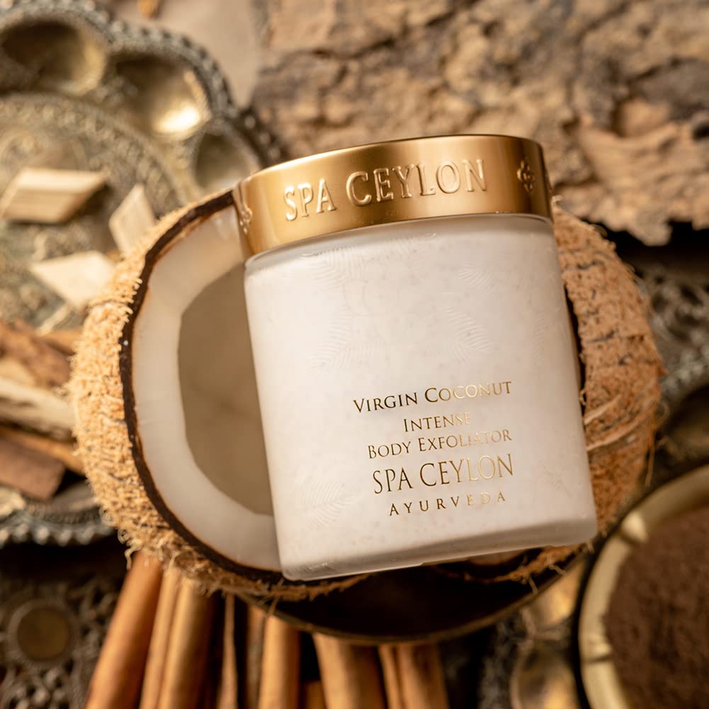 SPA CEYLON Virgin Coconut – Intense Body Exfoliator | Organic Coconut Scrub