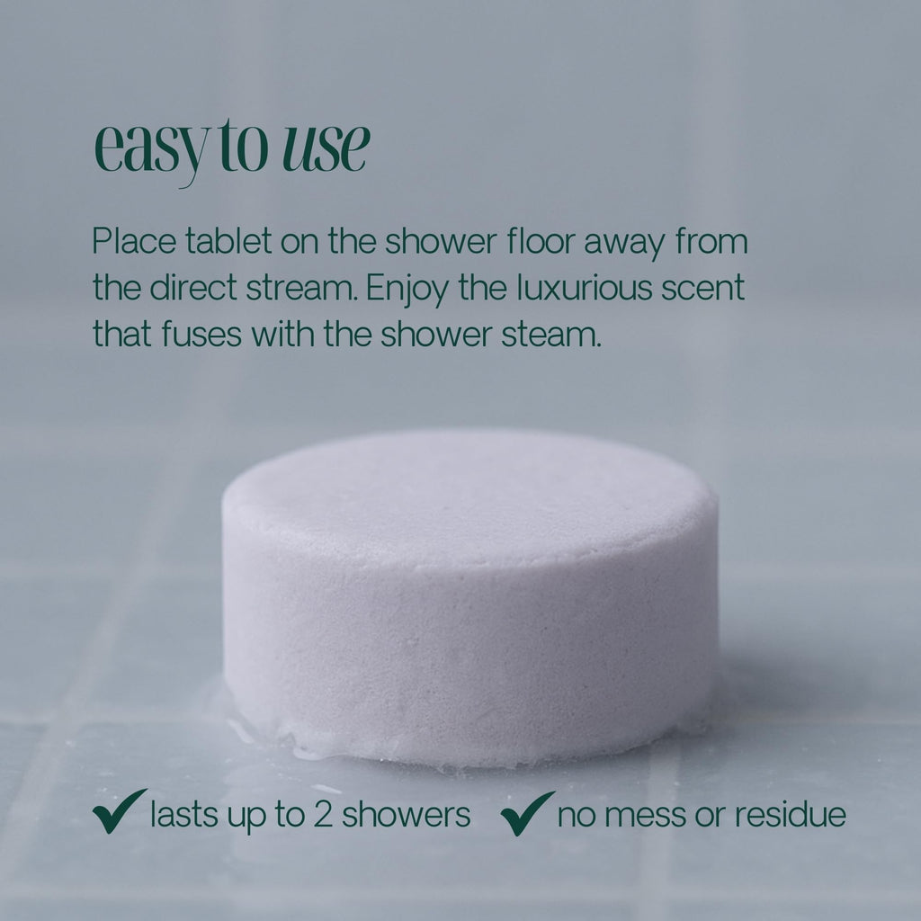 Spa For One Shower Steamers Aromatherapy 10 Pack – Eucalyptus, Made in USA
