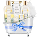 Spa Luxetique 8-Piece Jasmine Gift Basket – Spa Gifts for Women