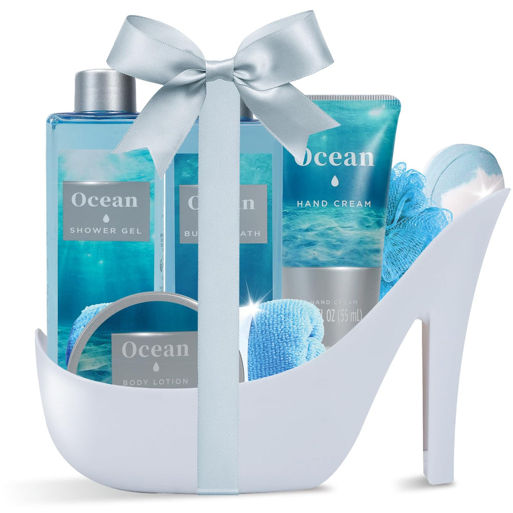 Spa Luxetique Ocean Breeze 8-Piece High Heel Gift Set for Women