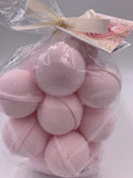 Spa Pure Pink Sugar Bath Bomb – 14 Ultra-Moisturizing Fizzies with Shea Butter