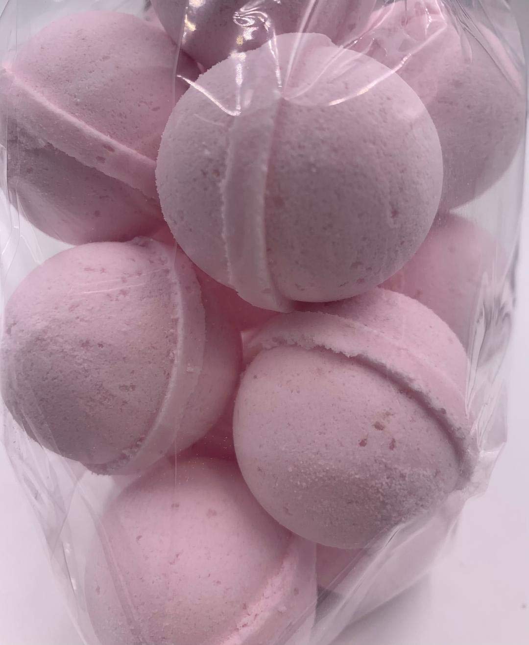 Spa Pure Pink Sugar Bath Bomb – 14 Ultra-Moisturizing Fizzies with Shea Butter