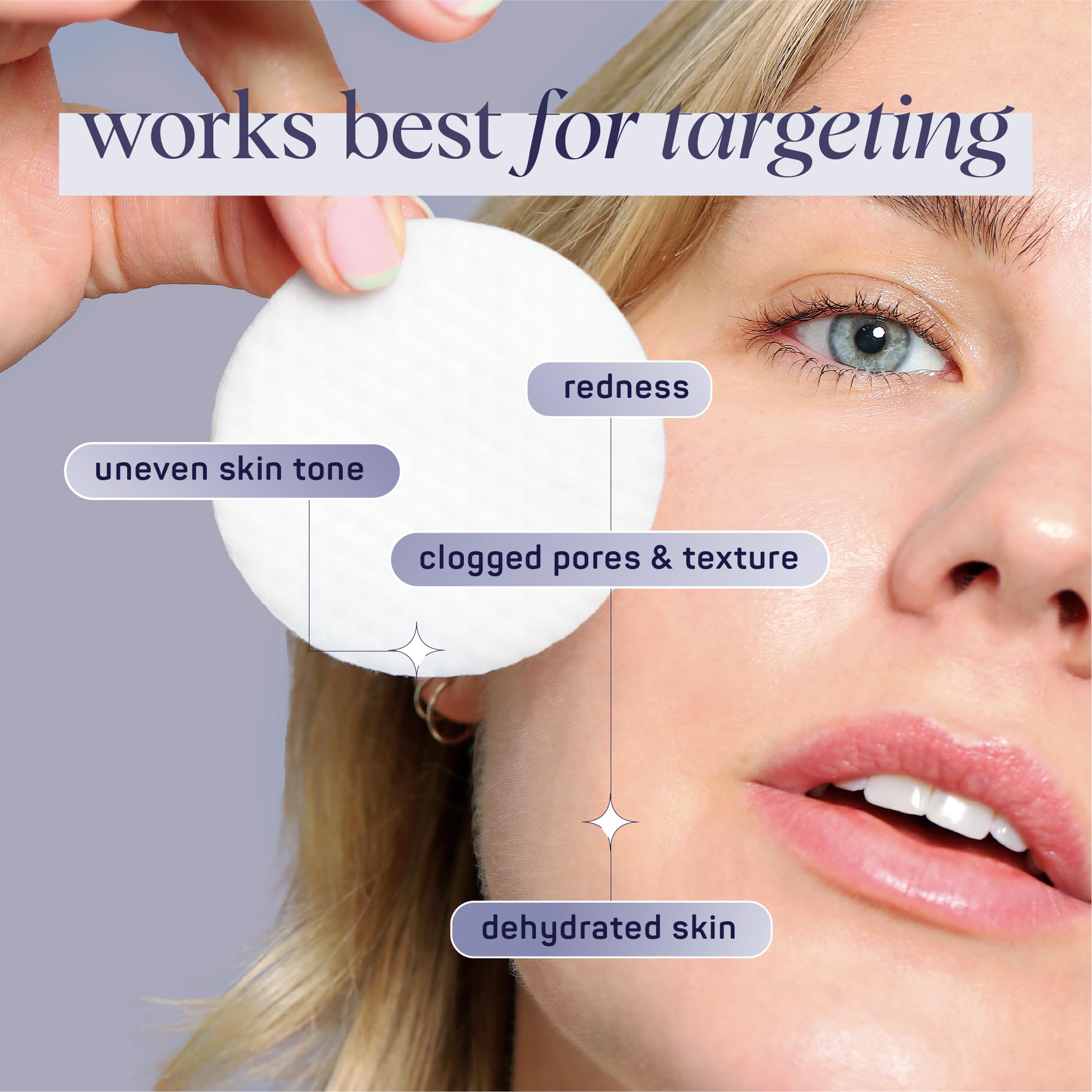 SpaLife Beauty Rest & Reset Toner Pads – Hydrating, Gentle Toner Pads for Uneven Skin Tone