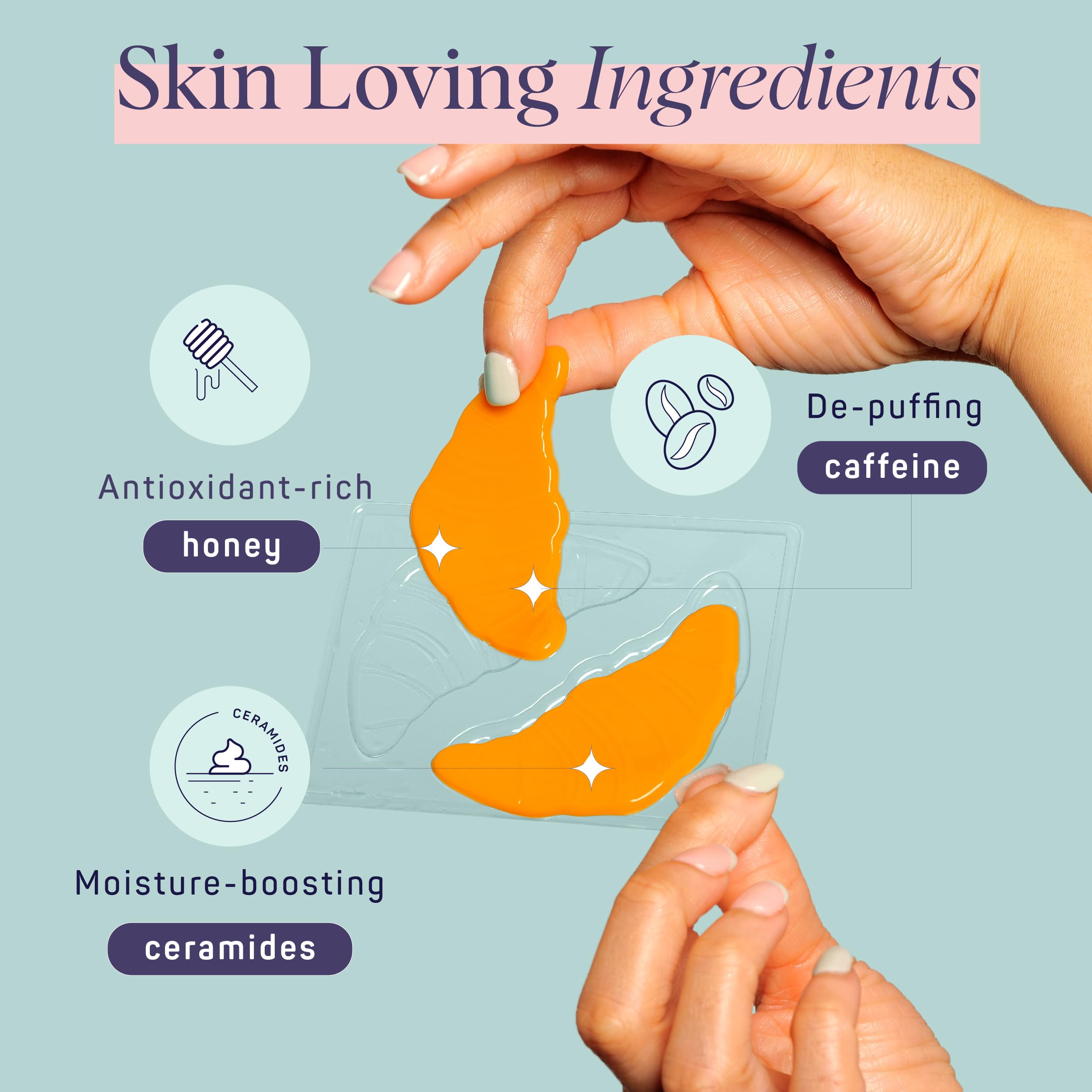 SpaLife Brunch Date Undereye Mask & Pimple Patch Duo – Floral Masks, Heart Patches, Mother’s Day Gift