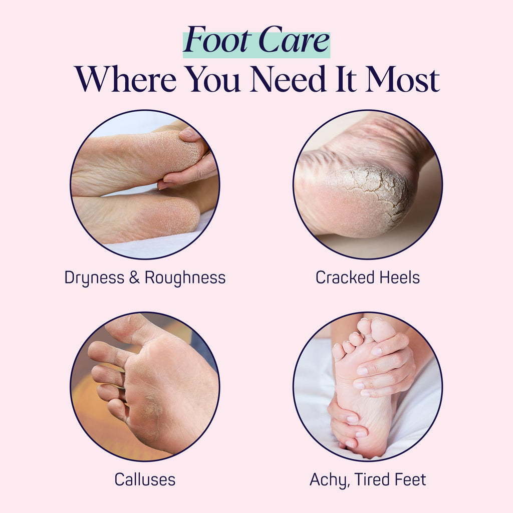 SpaLife Moisturizing Foot Sockies — Intensive Hydration Foot Mask for Dry, Cracked Feet | 8 Pack