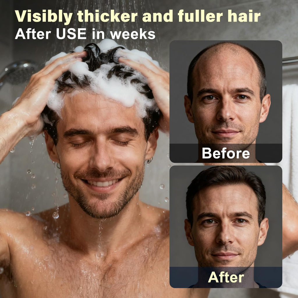 Root Activator Shampoo For Men – Hair Growth Shampoo for Hair Loss and Thinning Hair – 300 mL/10.1 fl oz | SPARTAN HAIR