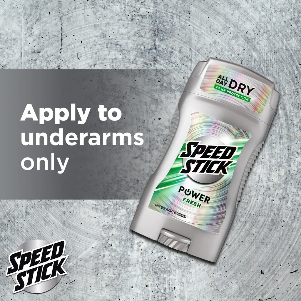 Speed Stick Fresh Deodorant 3 oz | Pack of 8 – All-Day Freshness